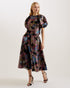 BURSA-Skirts-A bold jacquard floral design makes BURSA the ultimate statement skirt. Fitted at the waist and flaring out in an A-line silhouette, this midi skirt will bring fun and flounce to your looks every season. Keep it simple for spring with a plain t-shirt, or edge it up for winter with leather accessories. Midi skirt Jacquard floral design A-line silhouette Swing style Fitted waist Front pockets Hidden zip fastening- Ted Baker Romania